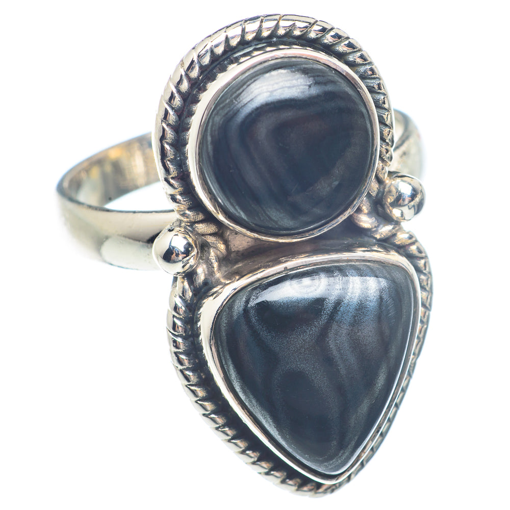 Psilomelane Rings handcrafted by Anasilvercos - RING71597