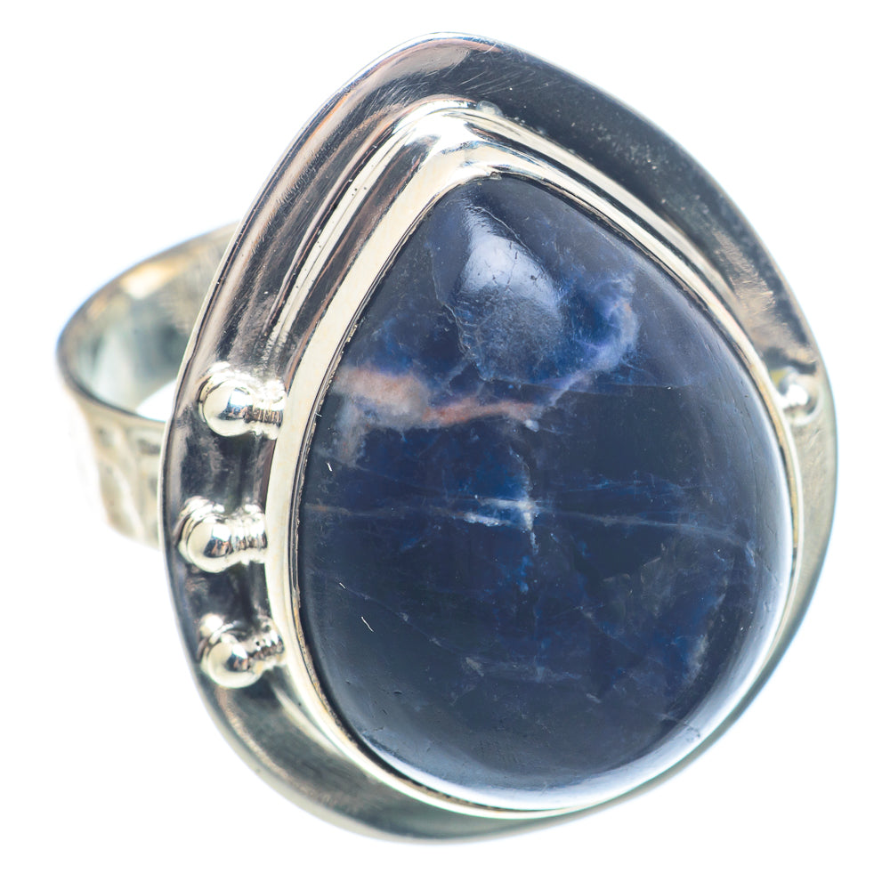 Sodalite Rings handcrafted by Anasilvercos - RING71612