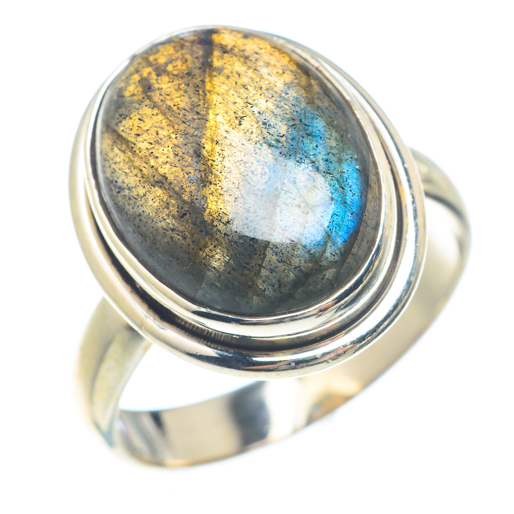 Labradorite Rings handcrafted by Anasilvercos - RING71613