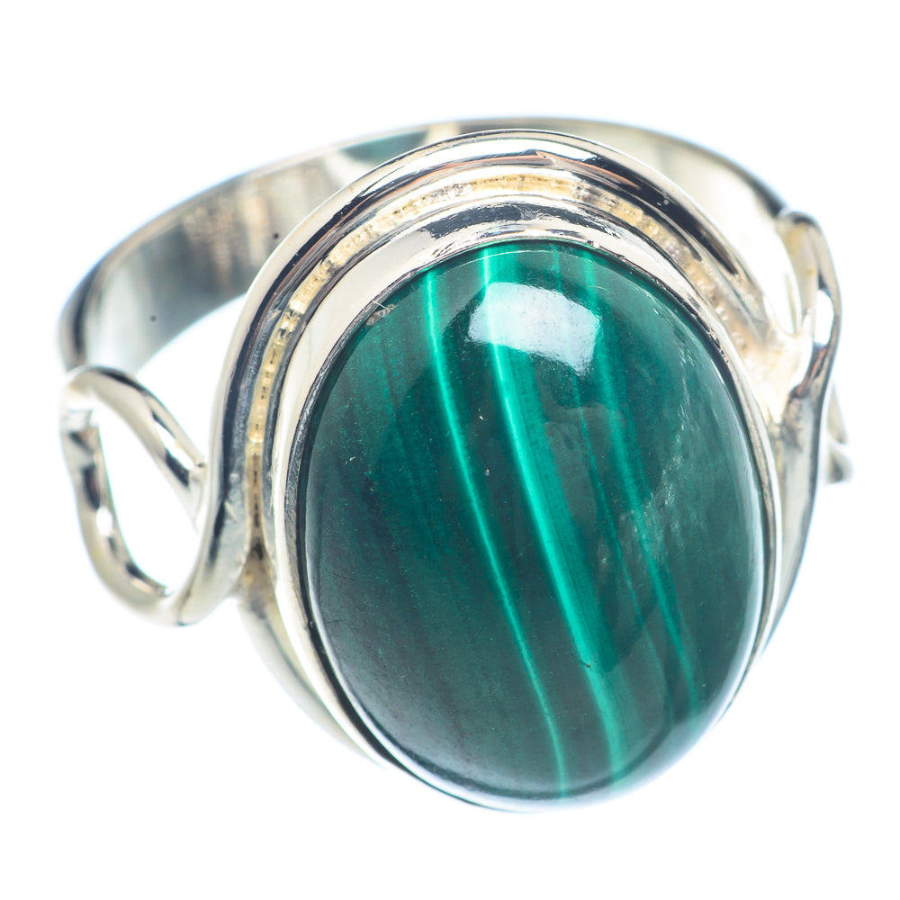 Malachite Rings handcrafted by Anasilvercos - RING71619