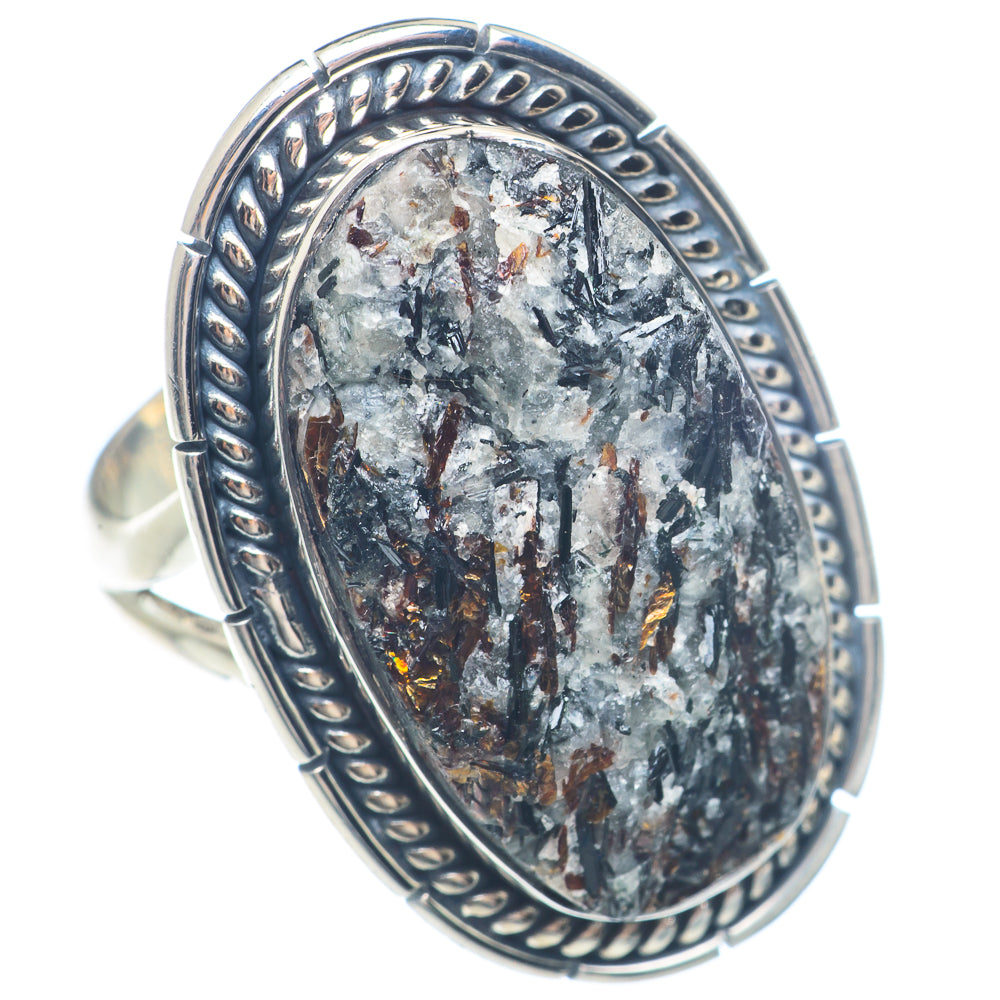 Astrophyllite Rings handcrafted by Anasilvercos - RING71623