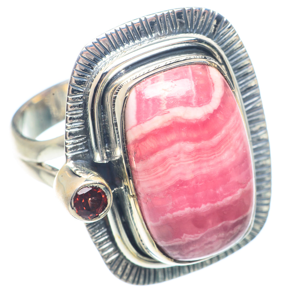 Rhodochrosite Rings handcrafted by Anasilvercos - RING71629
