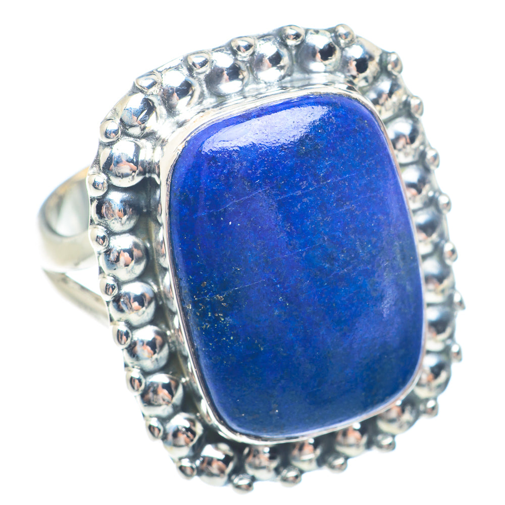 Lapis Lazuli Rings handcrafted by Anasilvercos - RING71645