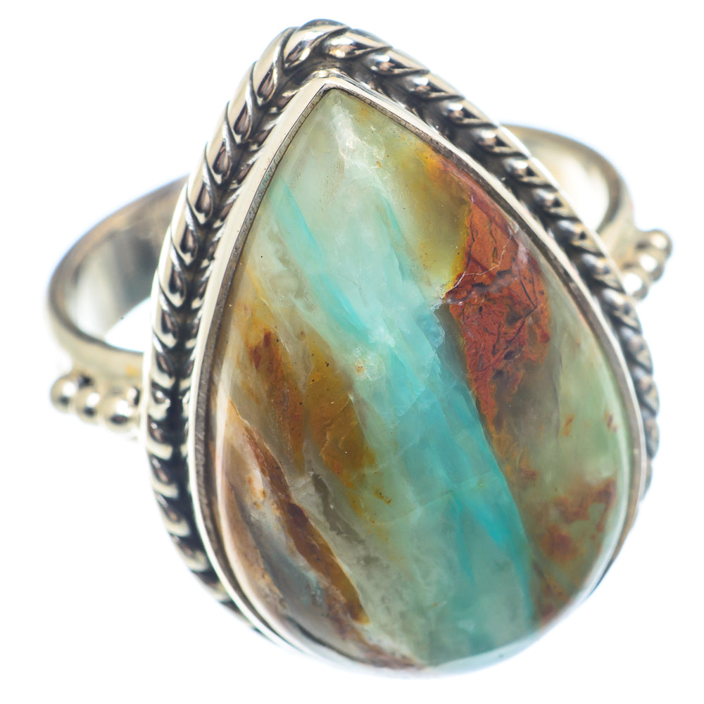 Peruvian Opal Rings handcrafted by Anasilvercos - RING71650