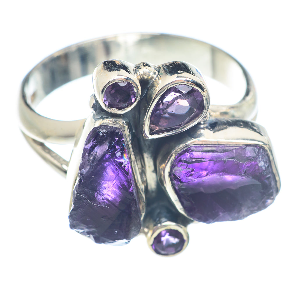 Amethyst Rings handcrafted by Anasilvercos - RING71669