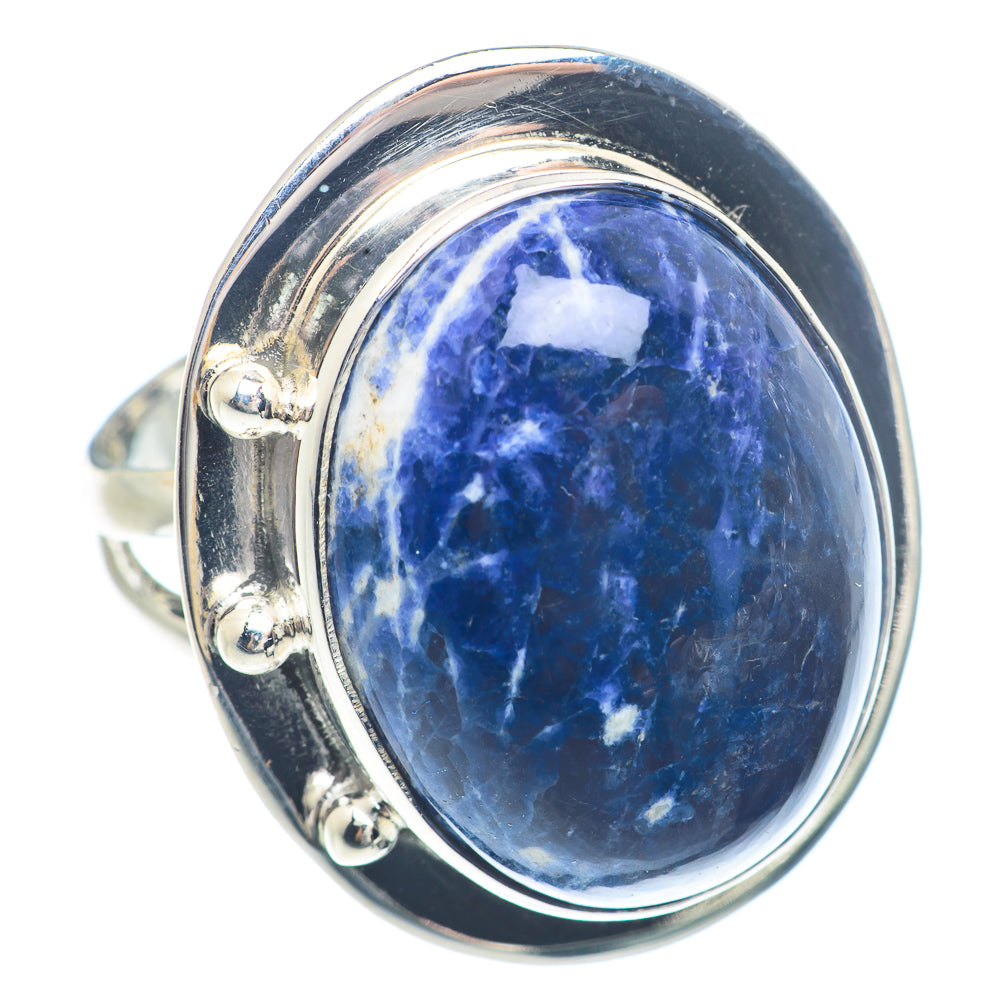 Sodalite Rings handcrafted by Anasilvercos - RING71684