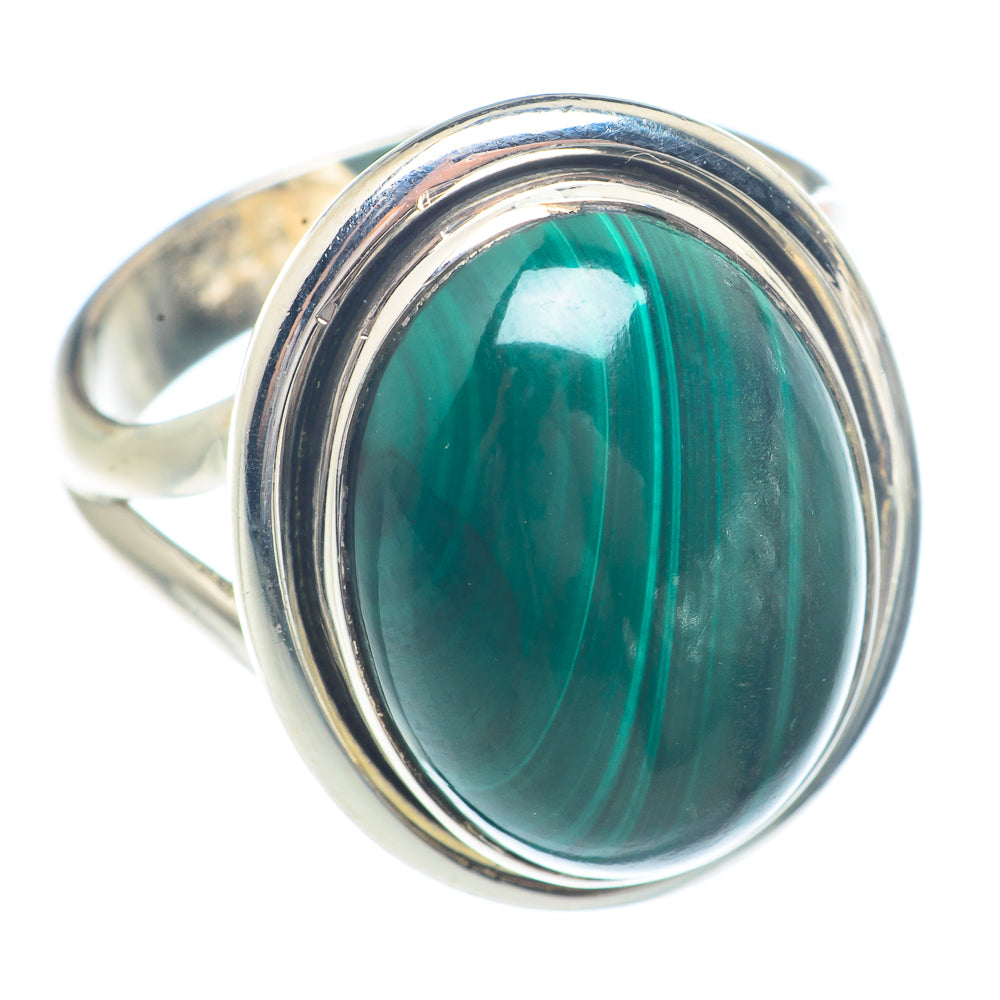 Malachite Rings handcrafted by Anasilvercos - RING71693