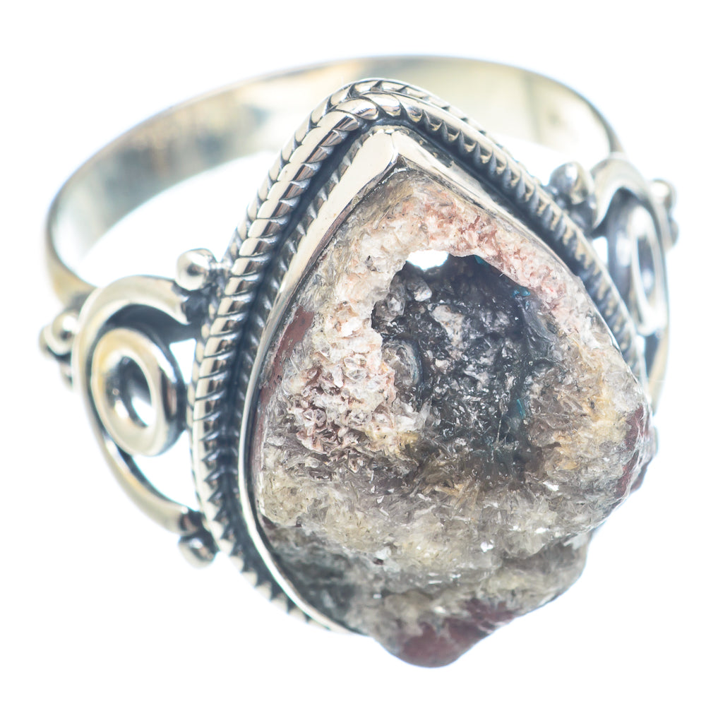 Desert Druzy Rings handcrafted by Anasilvercos - RING71732