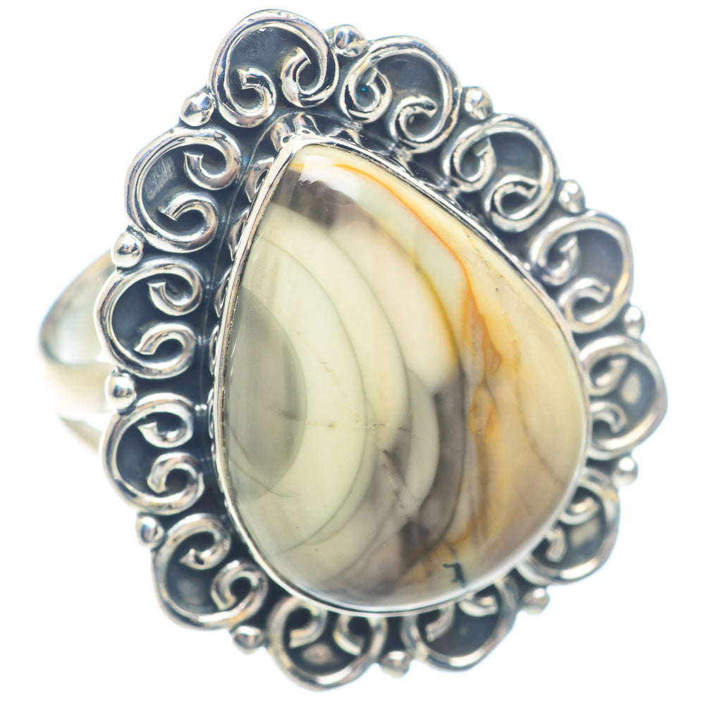 Willow Creek Jasper Rings handcrafted by Anasilvercos - RING71733 - Photo 2