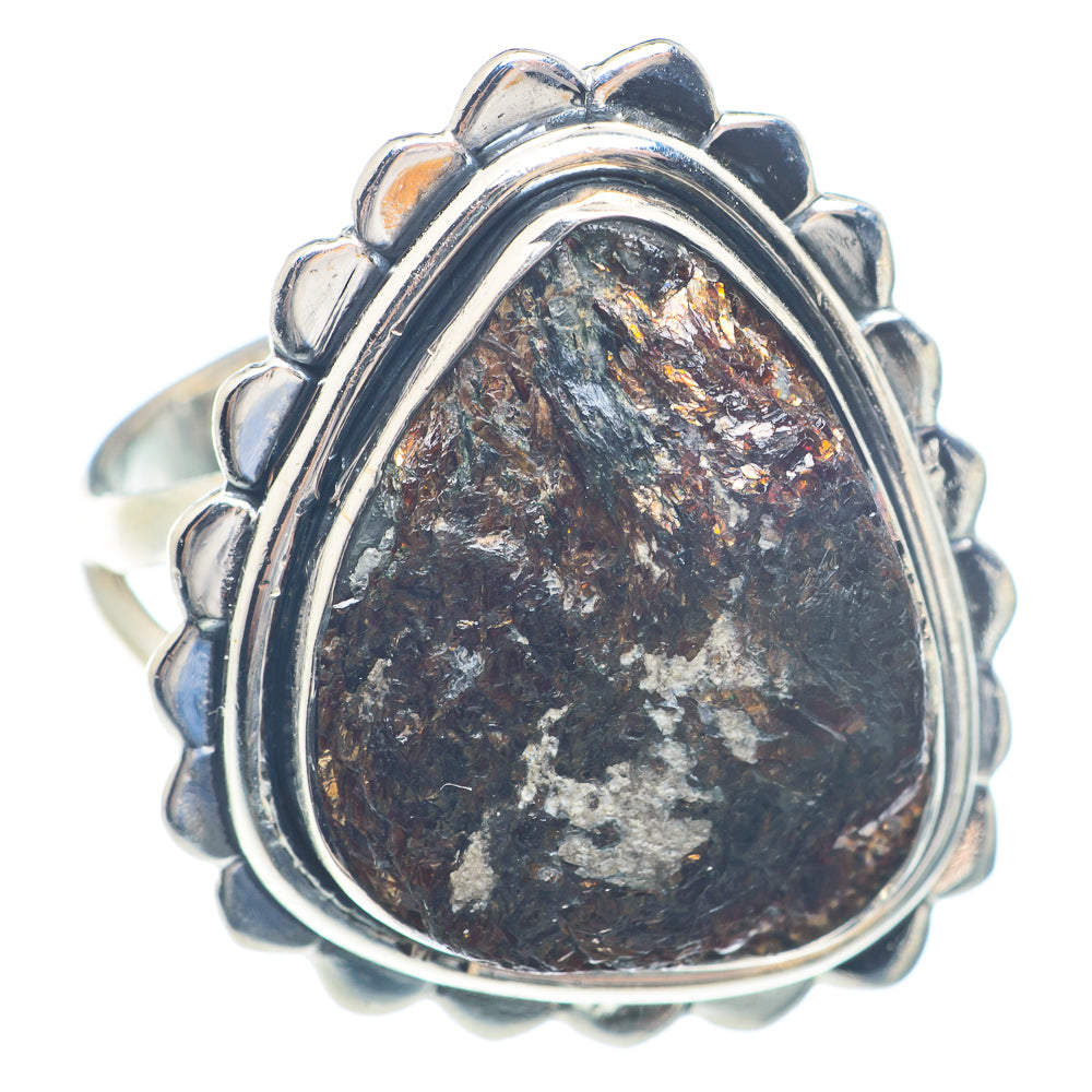 Astrophyllite Rings handcrafted by Anasilvercos - RING71734