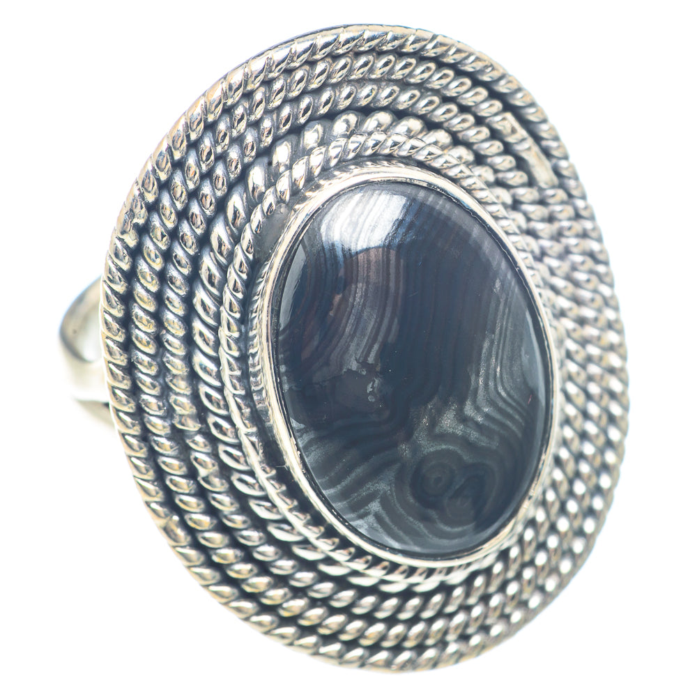 Psilomelane Rings handcrafted by Anasilvercos - RING71743