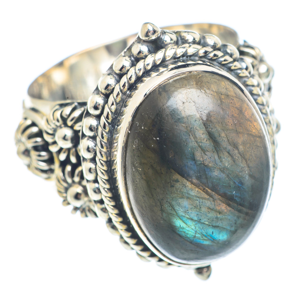 Labradorite Rings handcrafted by Anasilvercos - RING71766