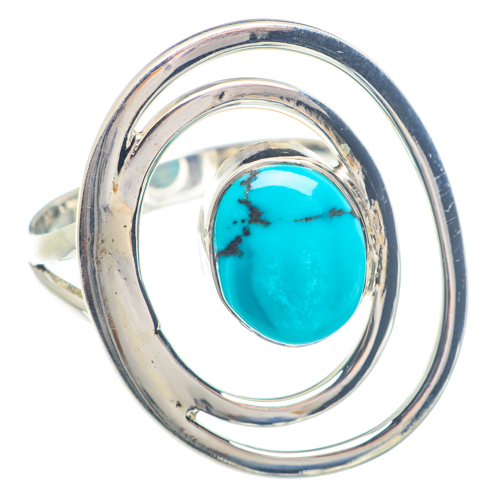 Tibetan Turquoise Rings handcrafted by Anasilvercos - RING71768