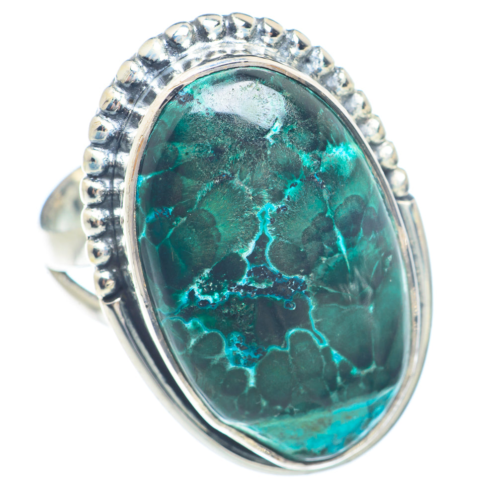 Chrysocolla Rings handcrafted by Anasilvercos - RING71771