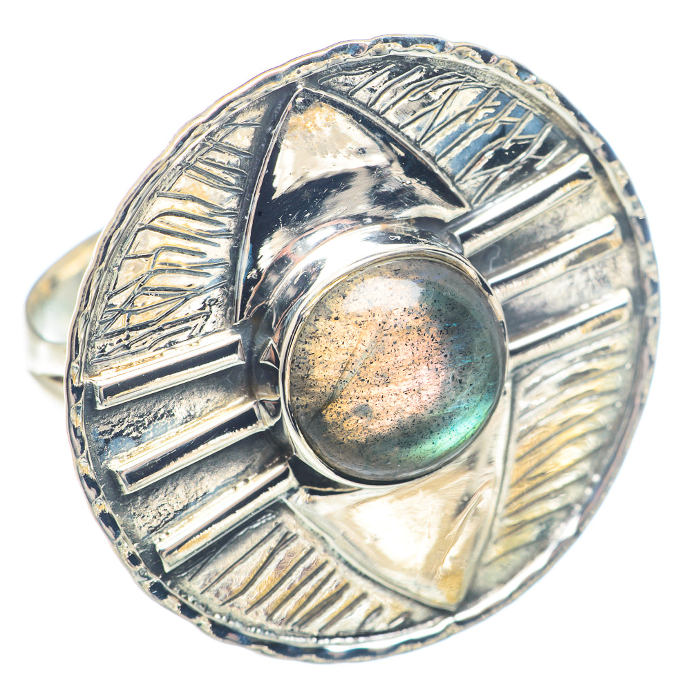 Labradorite Rings handcrafted by Anasilvercos - RING71774