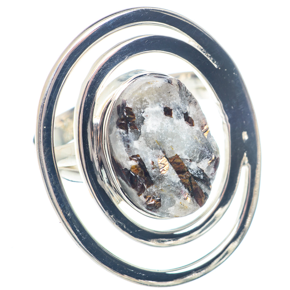 Astrophyllite Rings handcrafted by Anasilvercos - RING71776