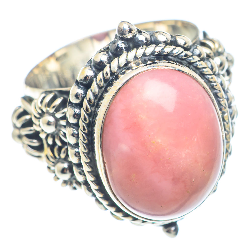 Pink Opal Rings handcrafted by Anasilvercos - RING71787