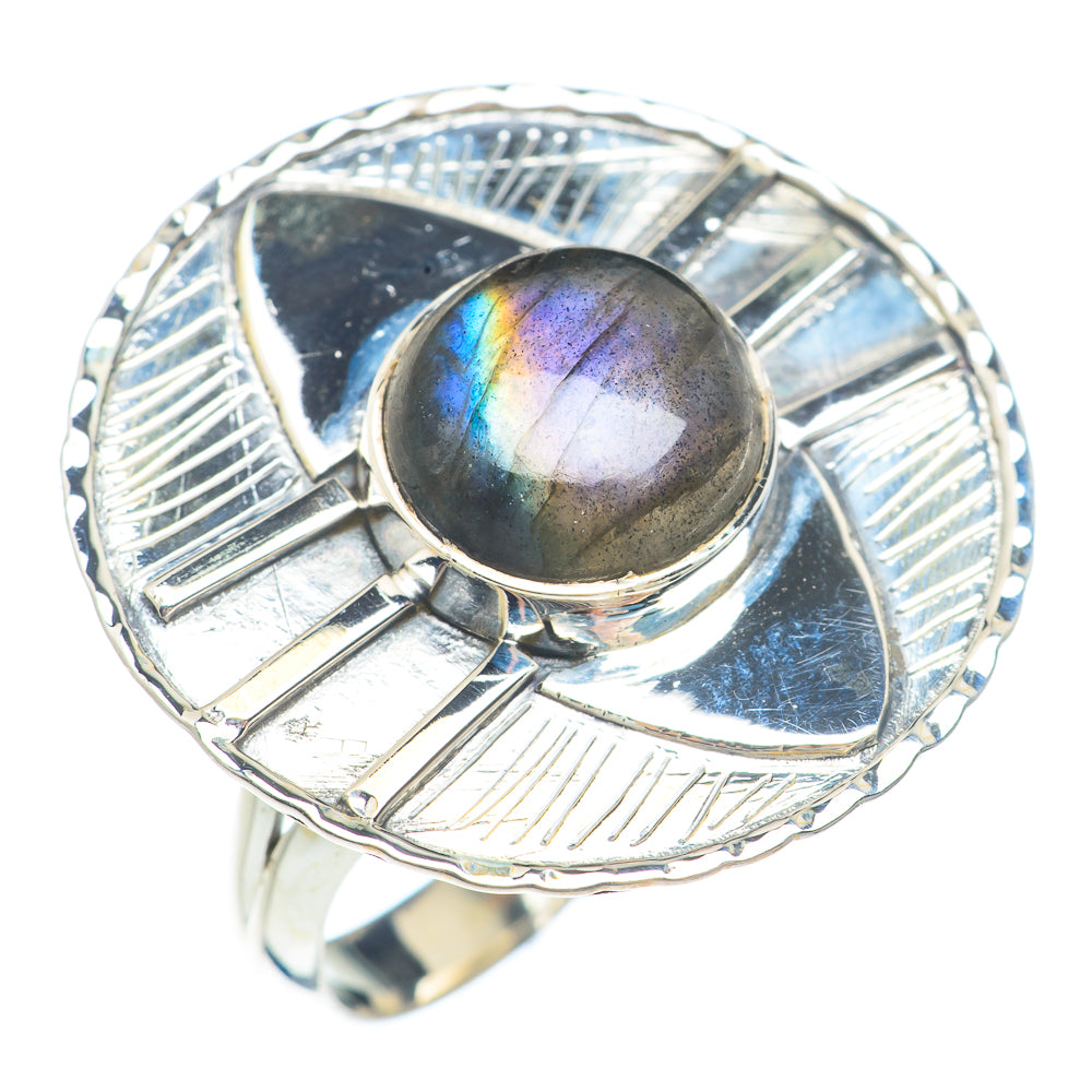 Labradorite Rings handcrafted by Anasilvercos - RING71792