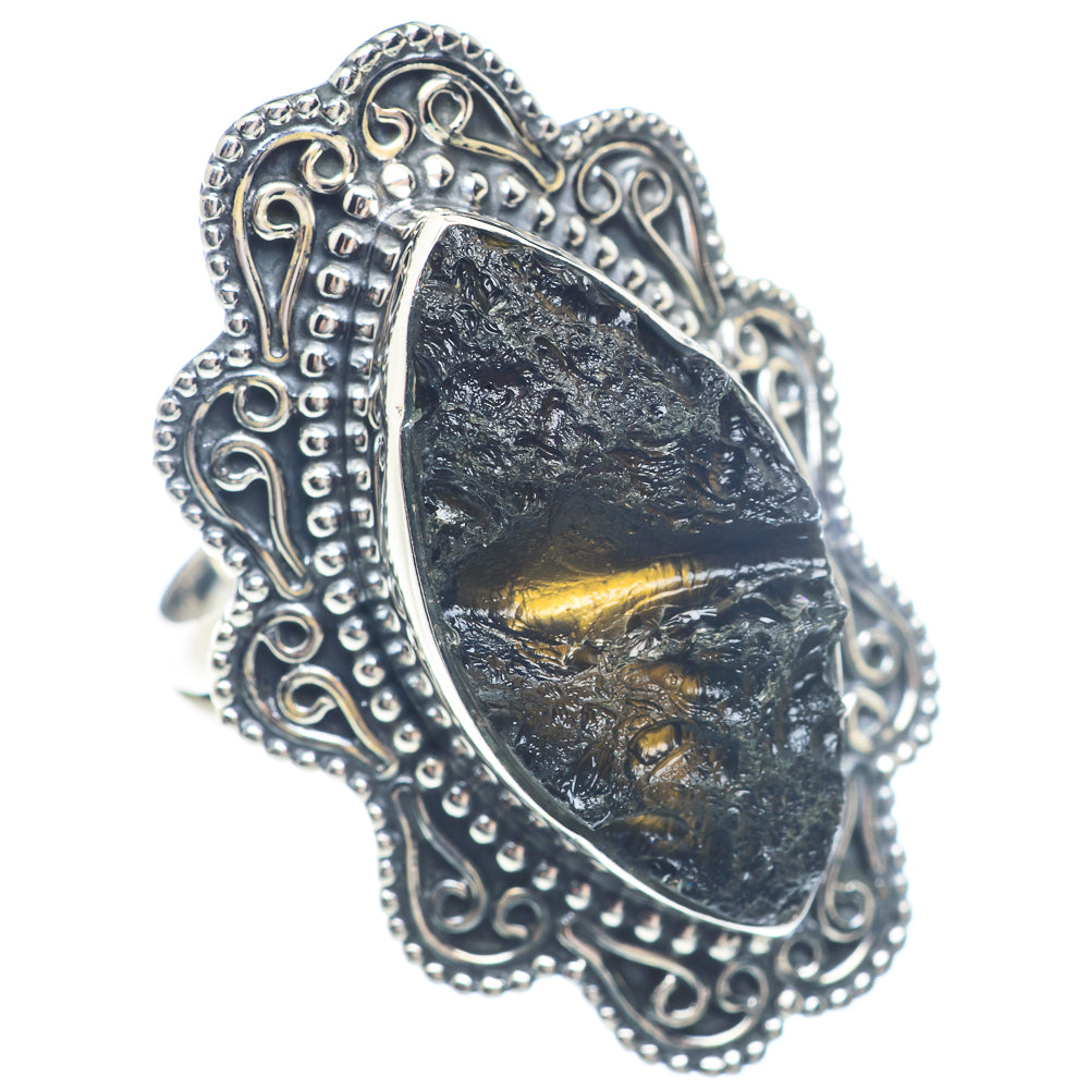 Tektite Rings handcrafted by Anasilvercos - RING71795