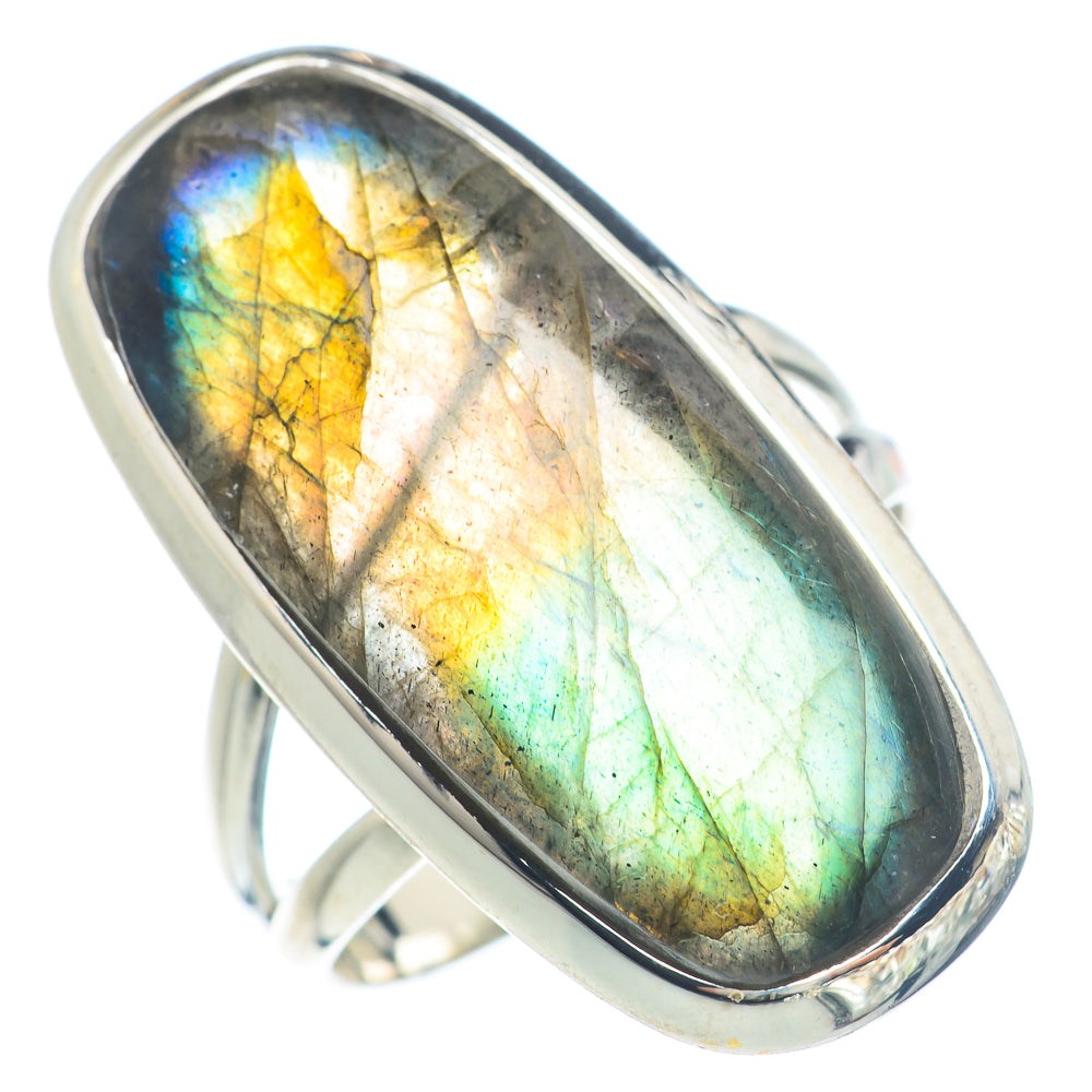 Labradorite Rings handcrafted by Anasilvercos - RING71805