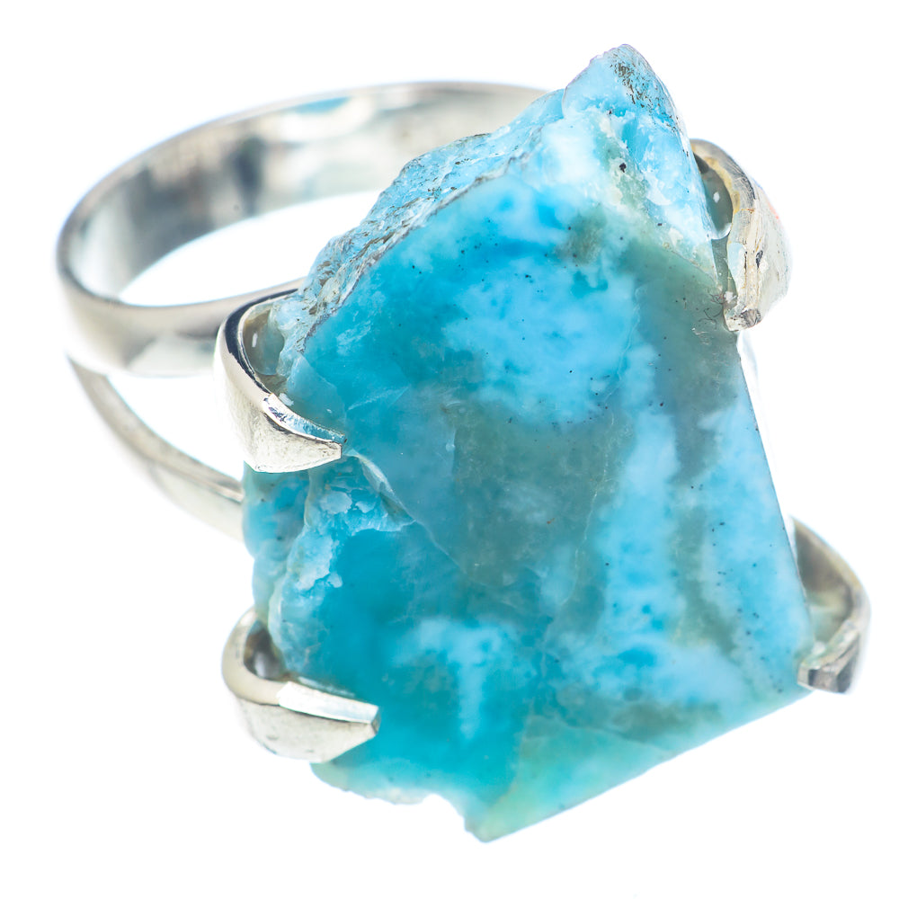 Larimar Rings handcrafted by Anasilvercos - RING71811