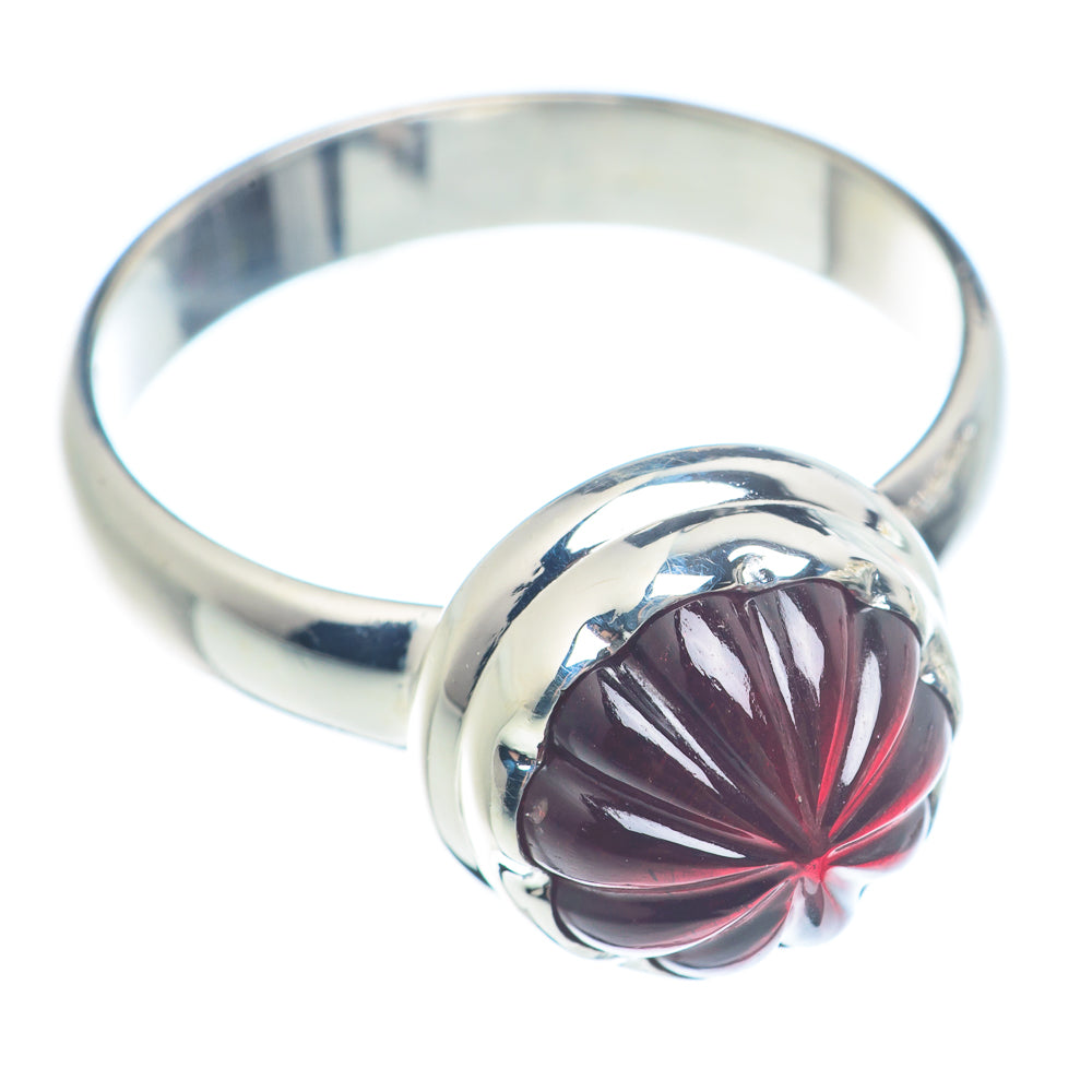Garnet Rings handcrafted by Anasilvercos - RING71833
