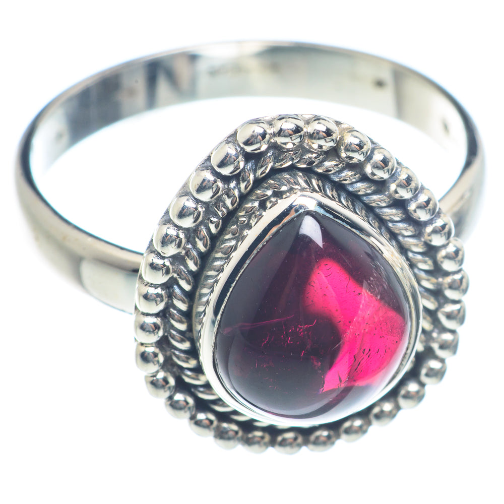 Garnet Rings handcrafted by Anasilvercos - RING71834