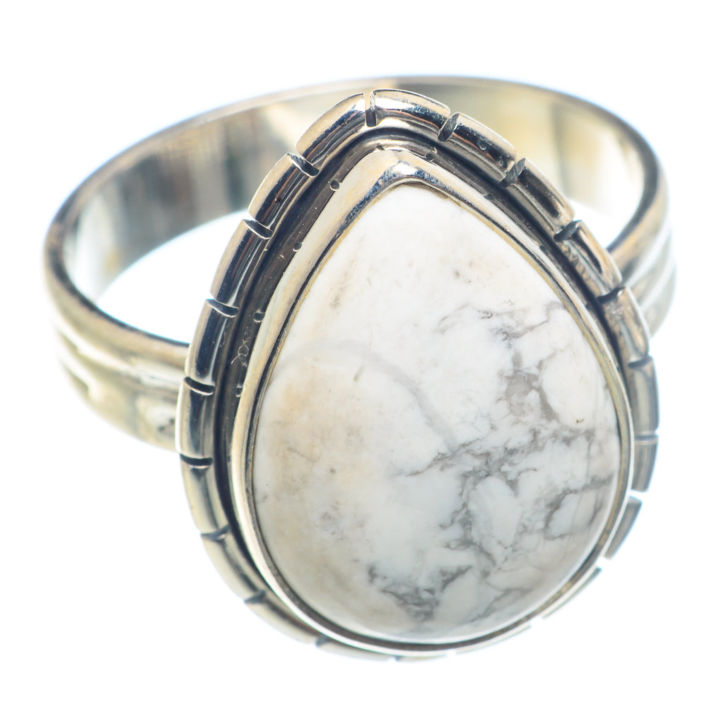 Howlite Rings handcrafted by Anasilvercos - RING71843