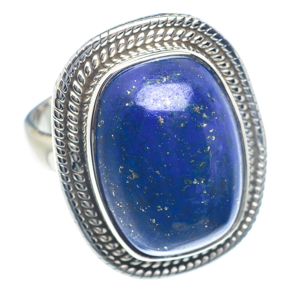 Lapis Lazuli Rings handcrafted by Anasilvercos - RING71852