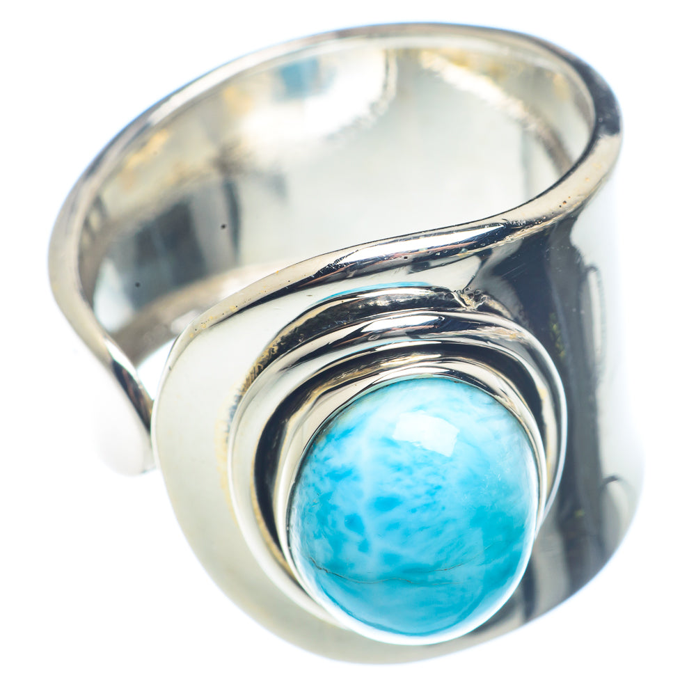 Larimar Rings handcrafted by Anasilvercos - RING71855