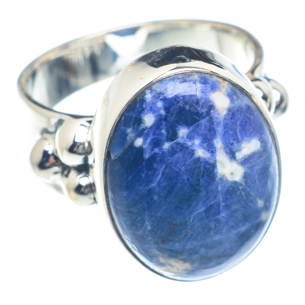 Sodalite Rings handcrafted by Anasilvercos - RING71858