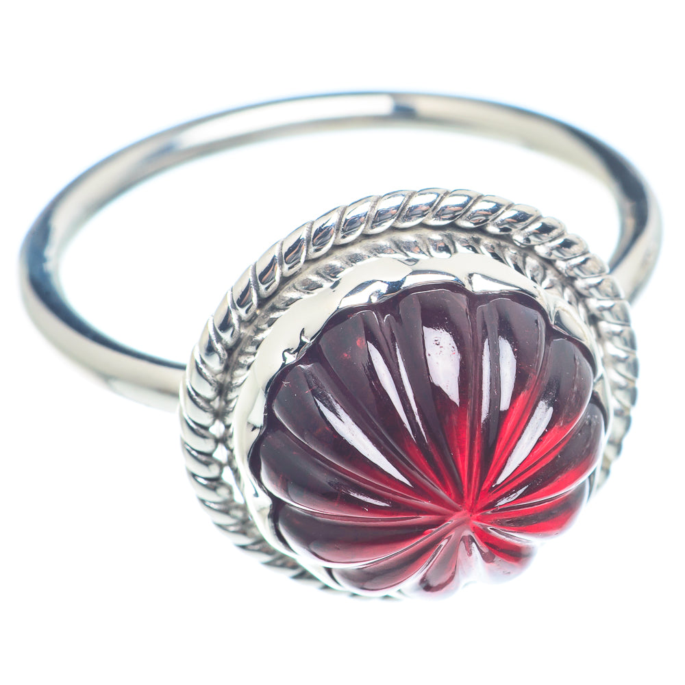 Garnet Rings handcrafted by Anasilvercos - RING71876