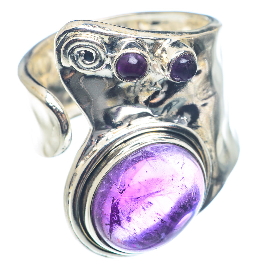 Amethyst Rings handcrafted by Anasilvercos - RING71878