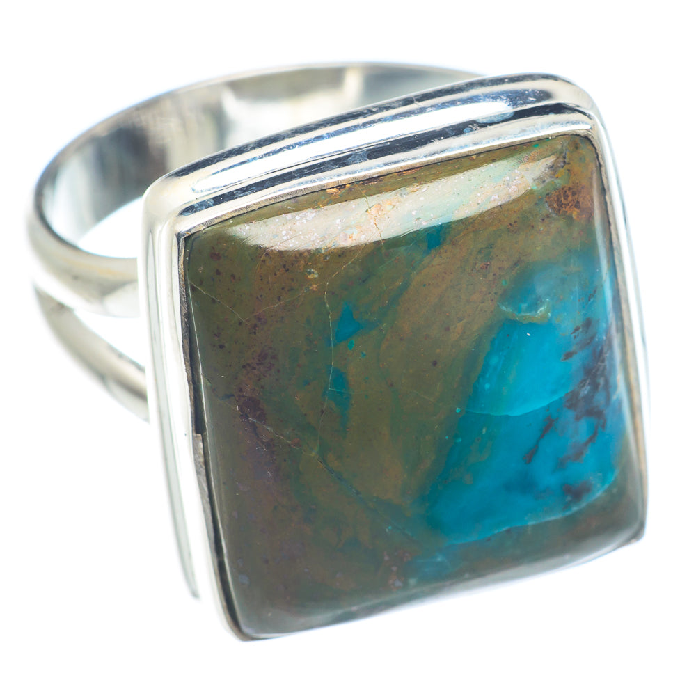 Chrysocolla Rings handcrafted by Anasilvercos - RING71888