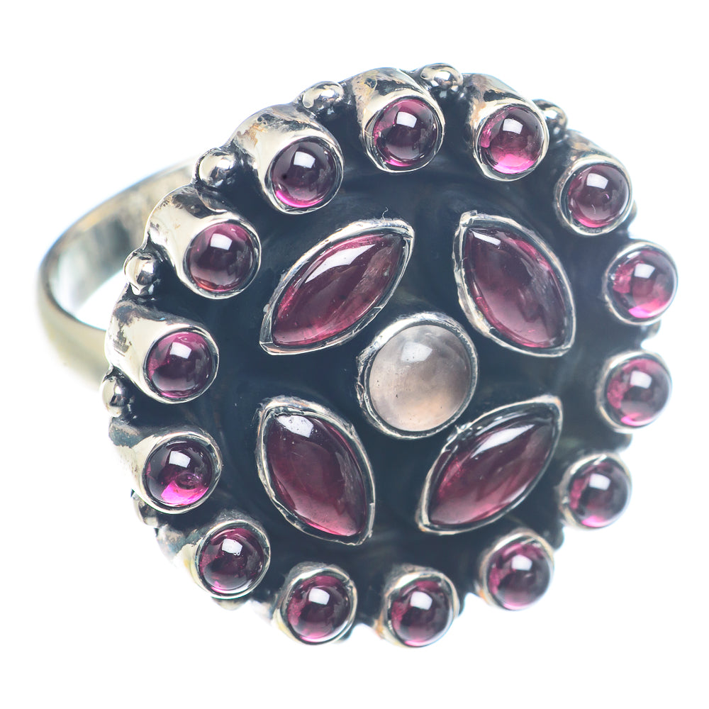 Garnet Rings handcrafted by Anasilvercos - RING71916