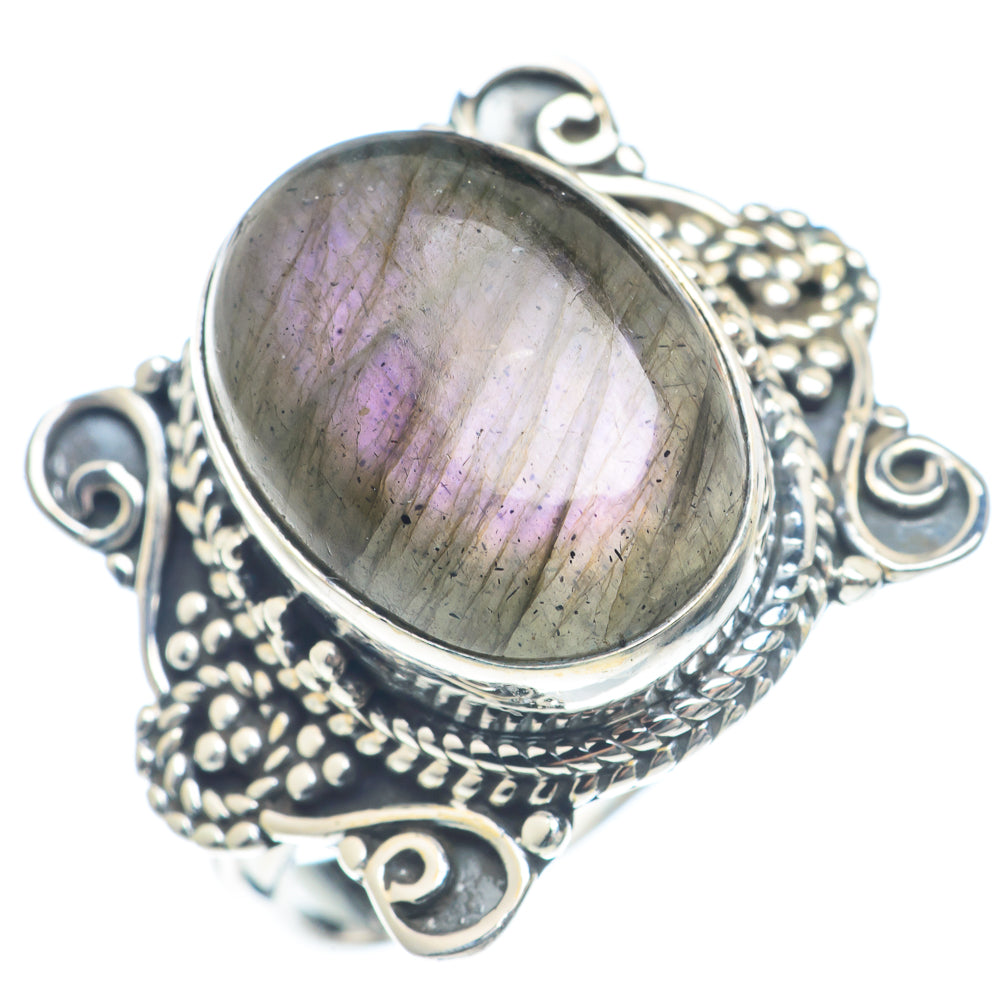 Labradorite Rings handcrafted by Anasilvercos - RING71917