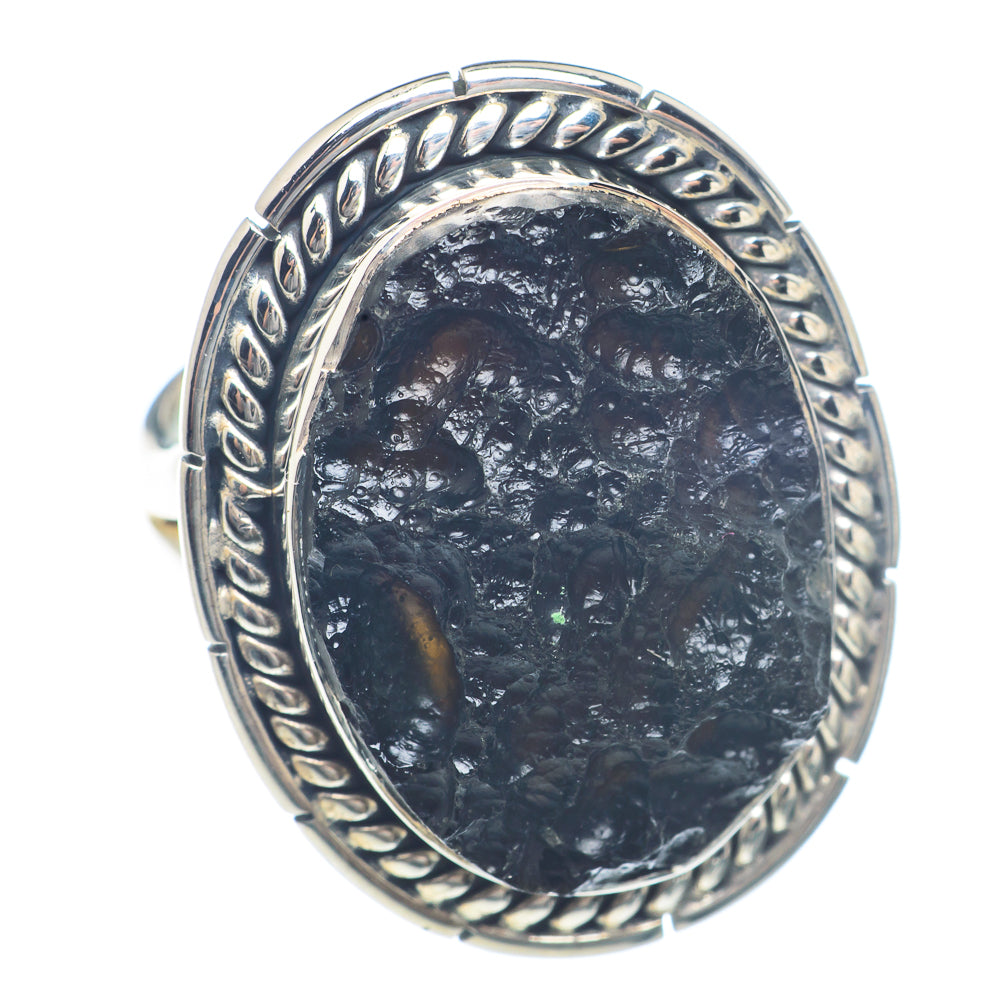 Tektite Rings handcrafted by Anasilvercos - RING71919