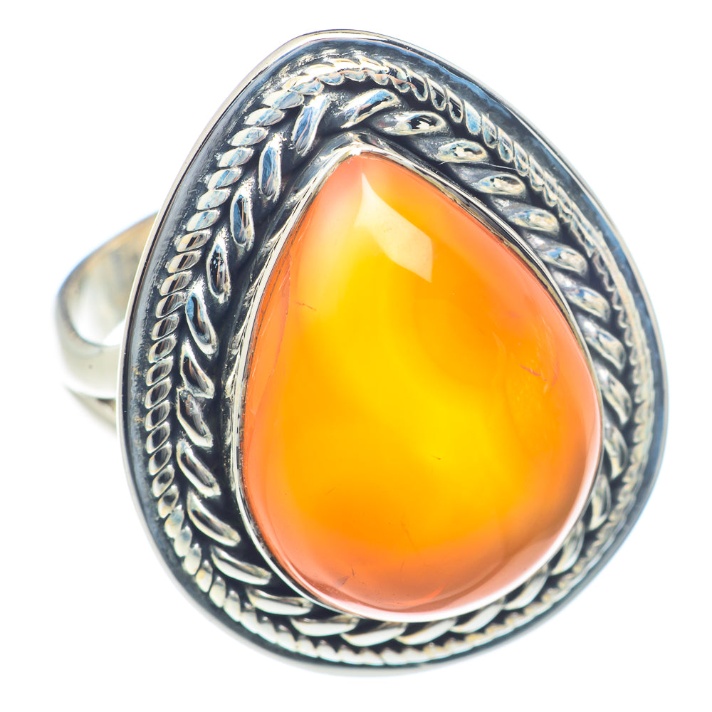 Carnelian Rings handcrafted by Anasilvercos - RING71940
