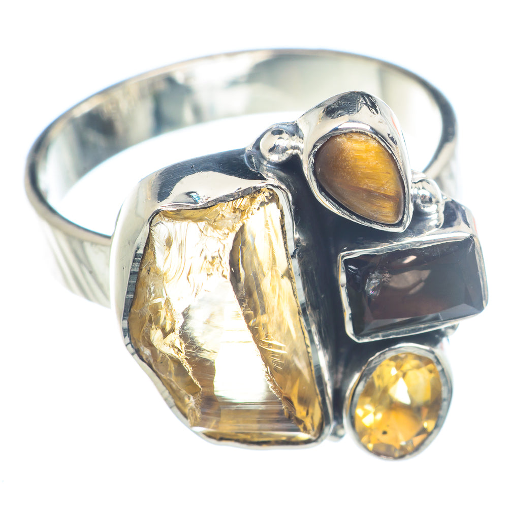 Citrine Rings handcrafted by Anasilvercos - RING71941