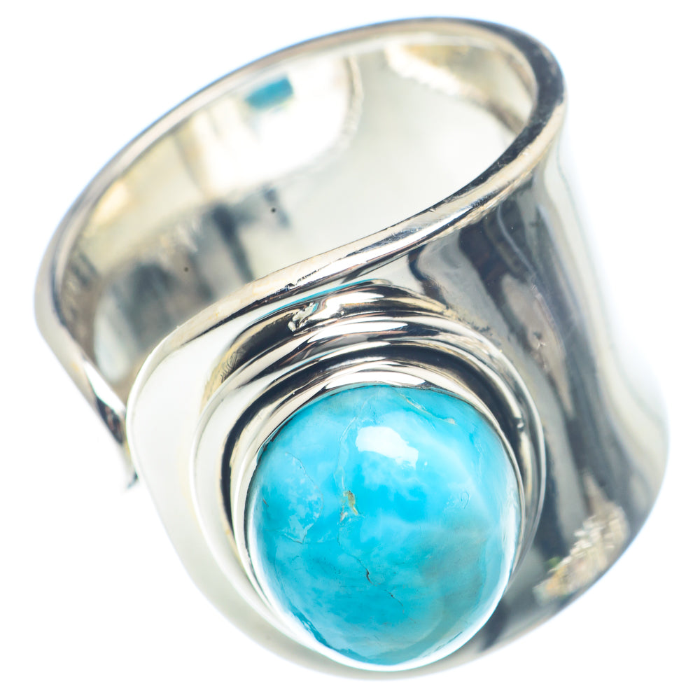 Larimar Rings handcrafted by Anasilvercos - RING71963