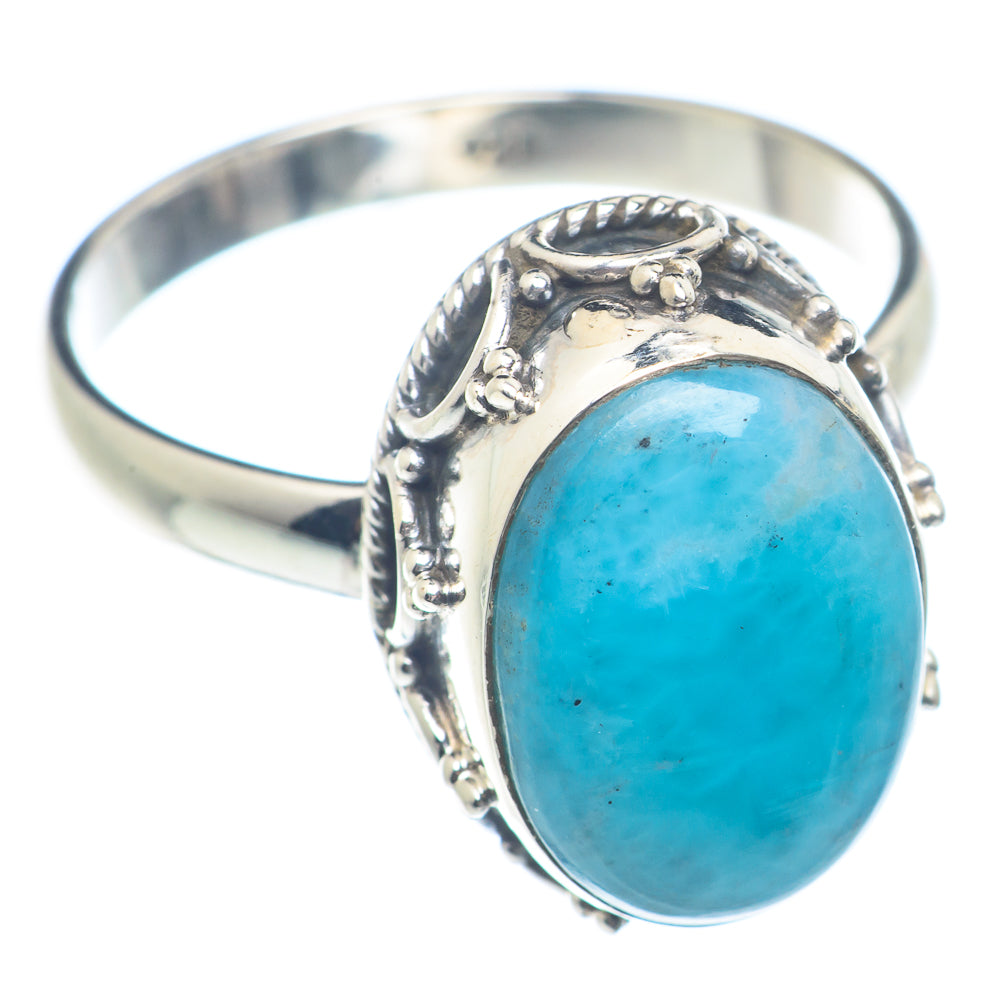 Larimar Rings handcrafted by Anasilvercos - RING71965