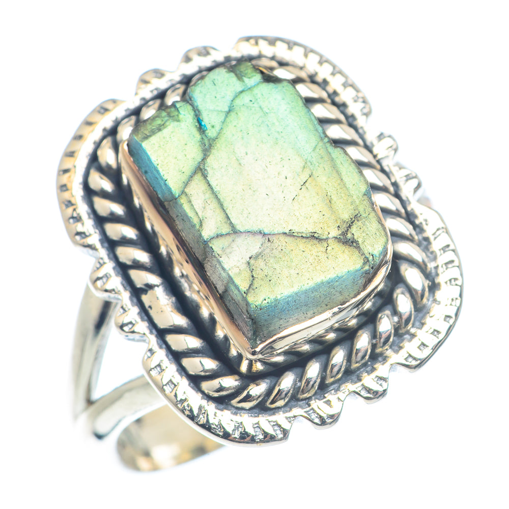 Labradorite Rings handcrafted by Anasilvercos - RING71967