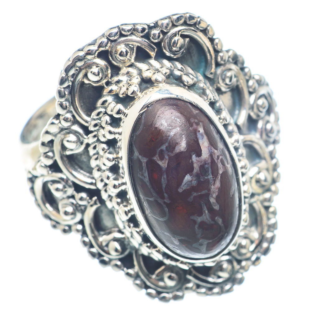 Wild Horse Jasper Rings handcrafted by Anasilvercos - RING71973