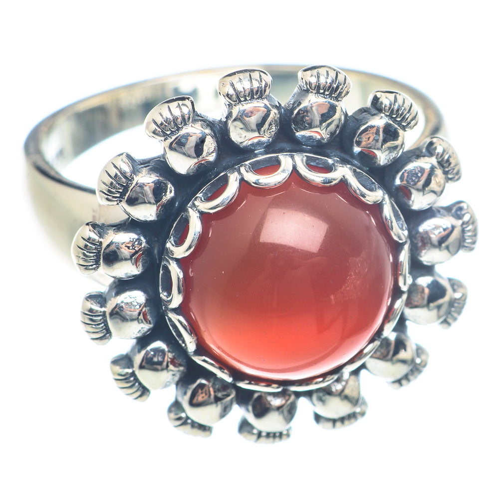 Carnelian Rings handcrafted by Anasilvercos - RING71975