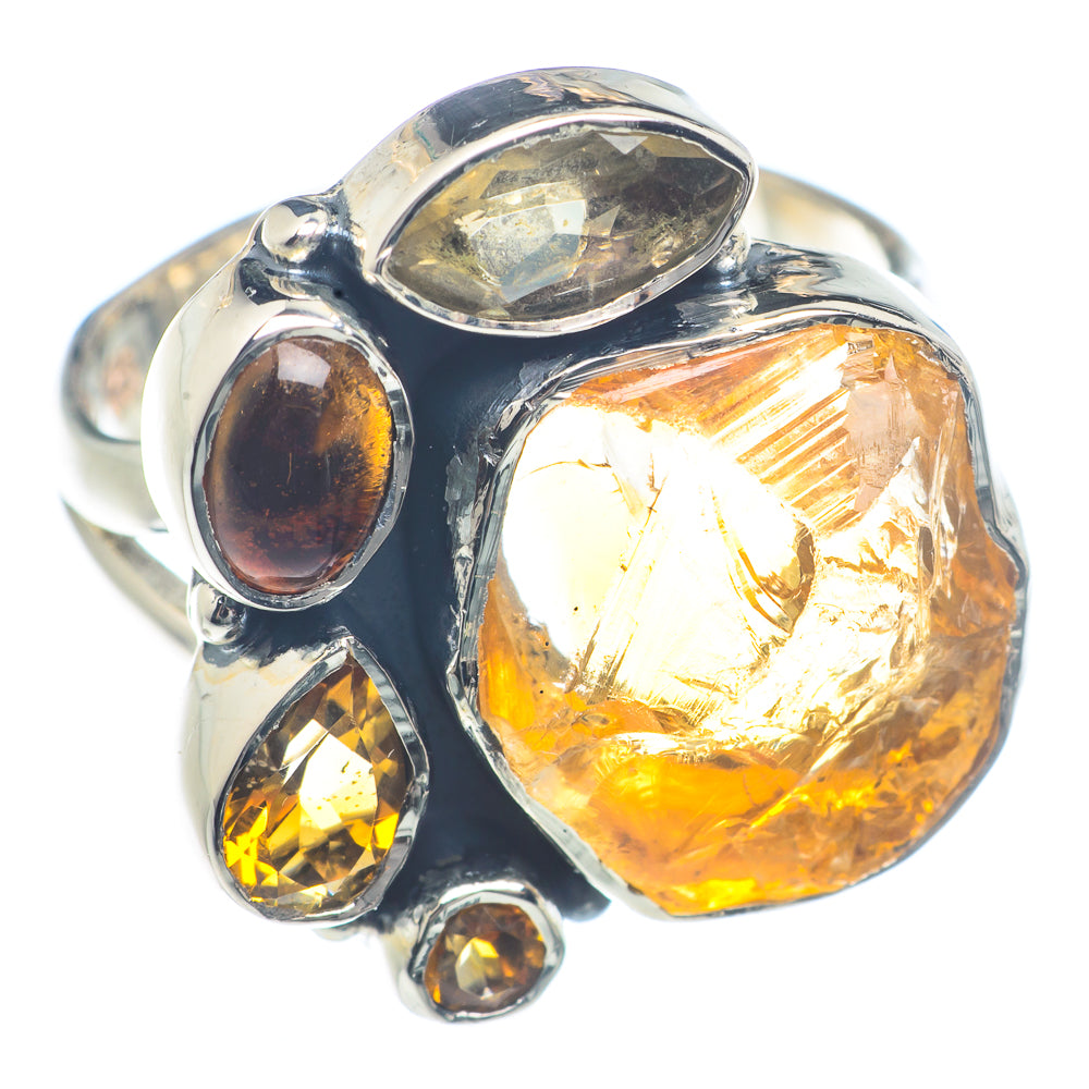 Citrine Rings handcrafted by Anasilvercos - RING71976
