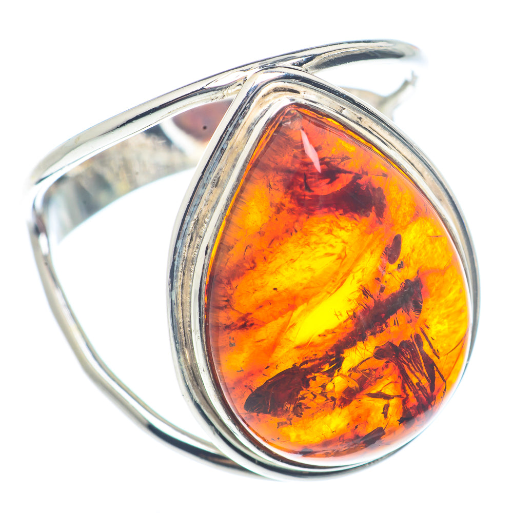 Baltic Amber Rings handcrafted by Anasilvercos - RING72010