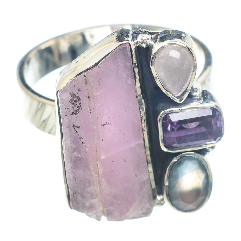 Kunzite Rings handcrafted by Anasilvercos - RING72014
