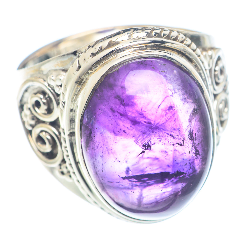 Amethyst Rings handcrafted by Anasilvercos - RING72018