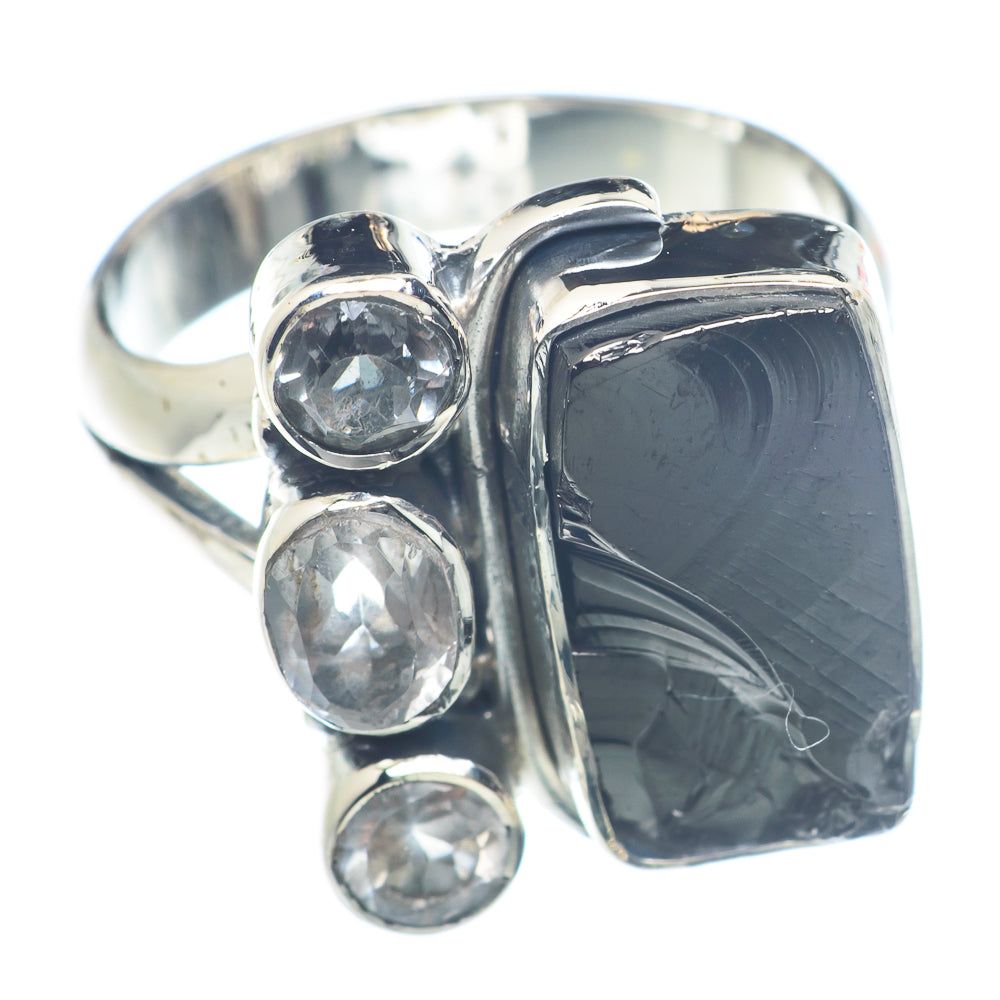 Shungite Rings handcrafted by Anasilvercos - RING72023