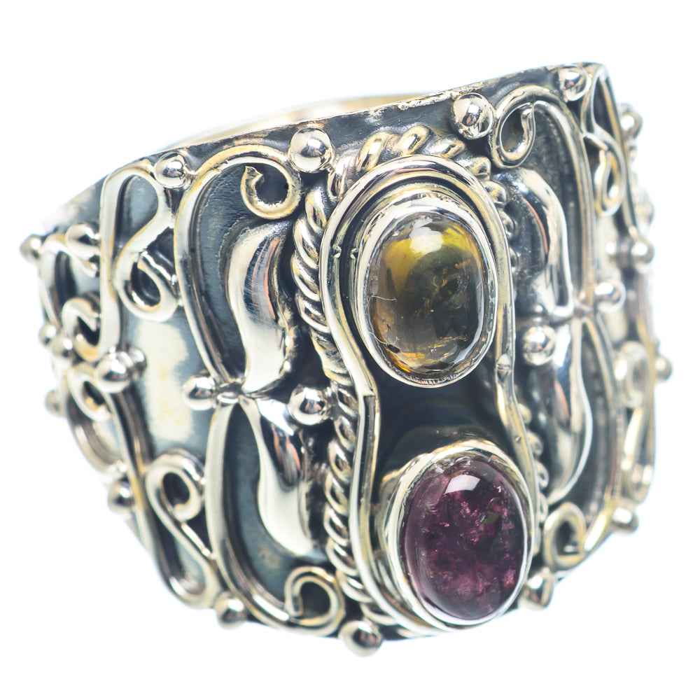 Garnet Rings handcrafted by Anasilvercos - RING72030